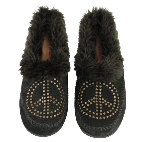 Lucky brand moccasin slippers hot sale